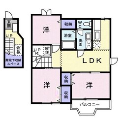 シエル・エトワールの物件間取画像